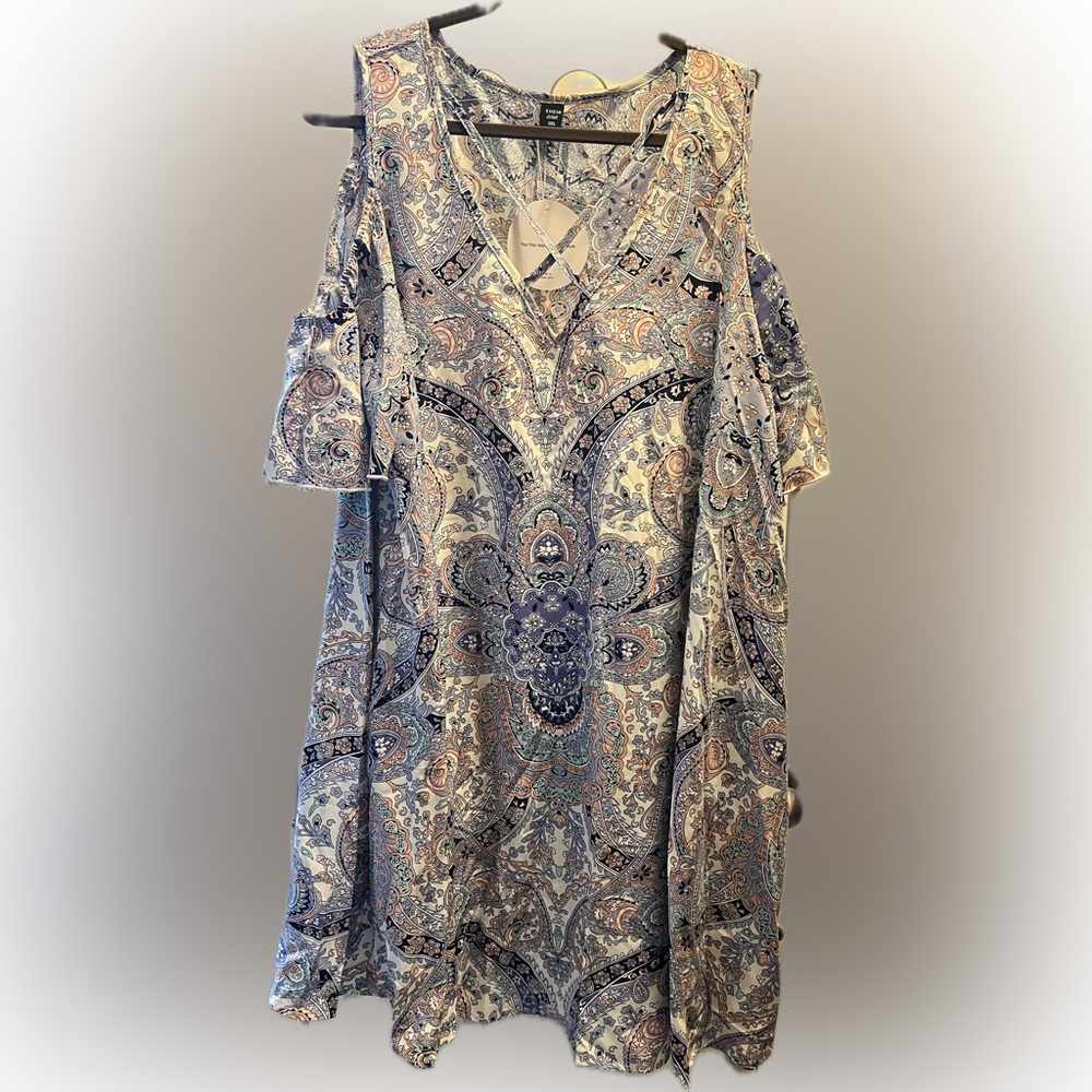 4X Boho Dress NWT